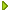 triángulo verde