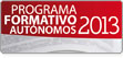 Programa de Formación Autónomos 2013